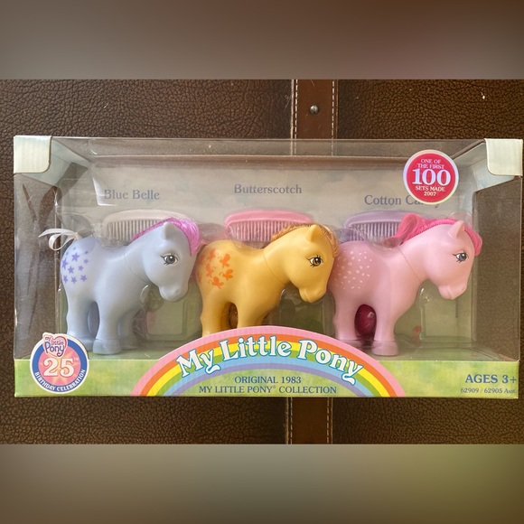 My Little Pony Original 1983 Collection, 25th Anniversary One of First 100 Sets - Picture 1 of 3
